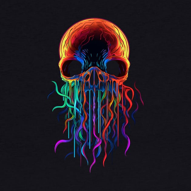 Jelly Skull Fish by The Digital Den